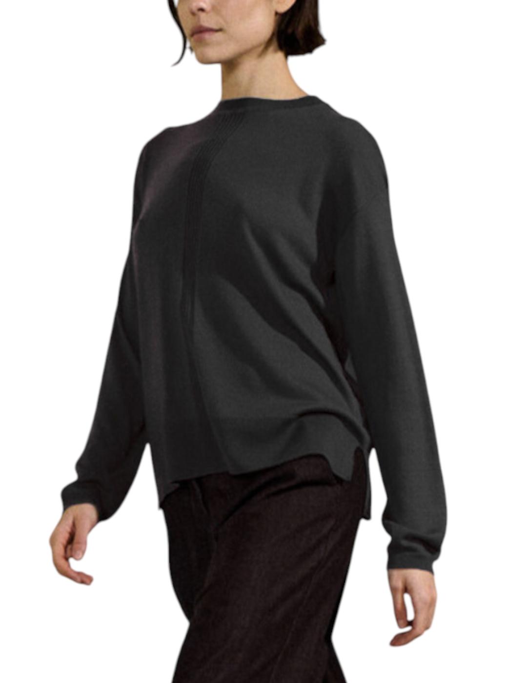 Jersey Sita Murt Cuello Redondo Negro