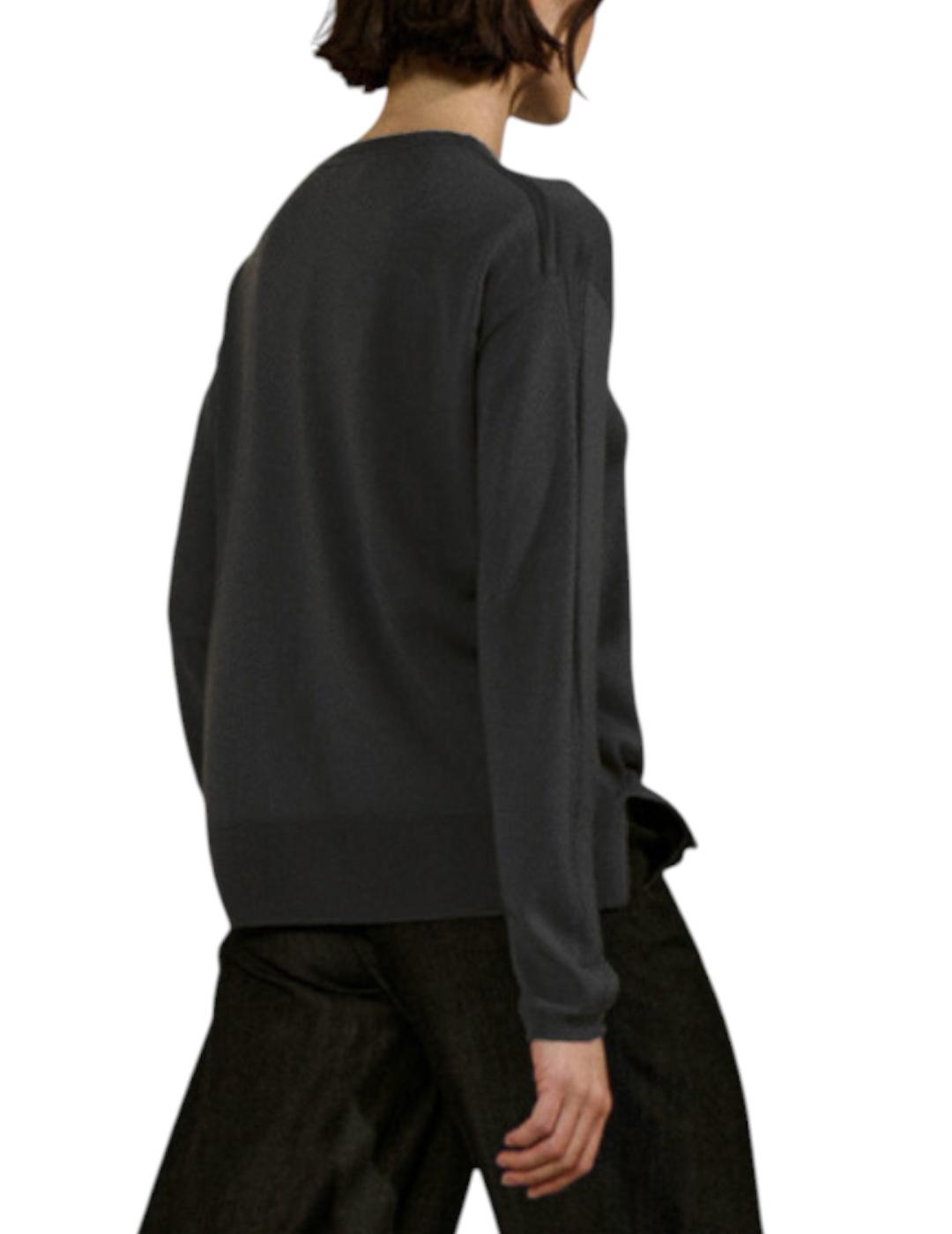 Jersey Sita Murt Cuello Redondo Negro