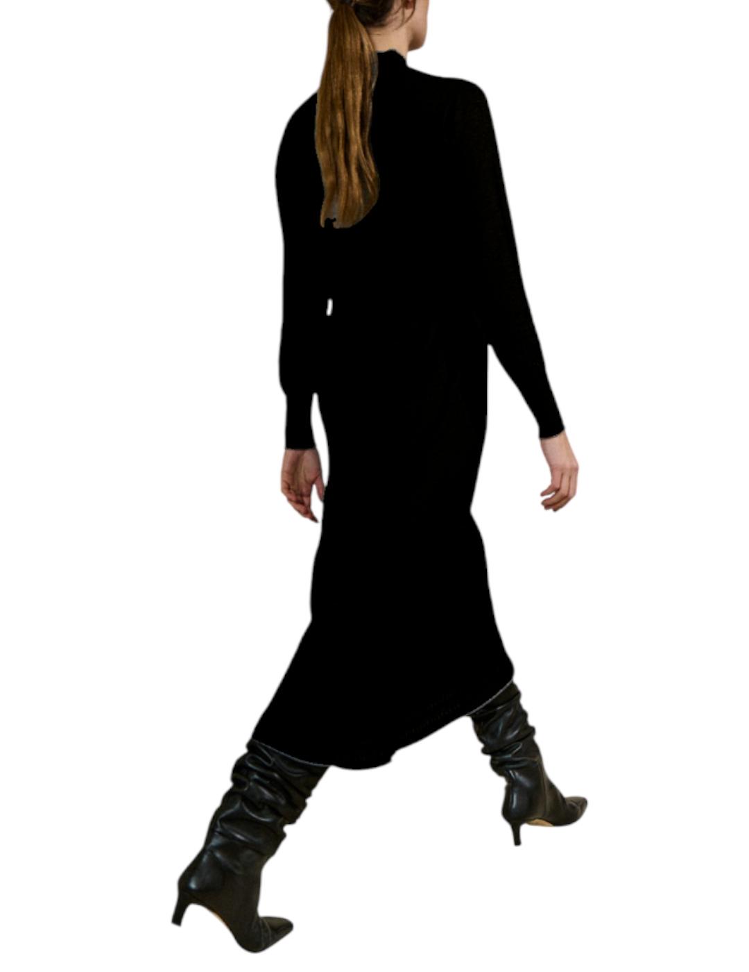 Vestido Sita Murt Punto Negro