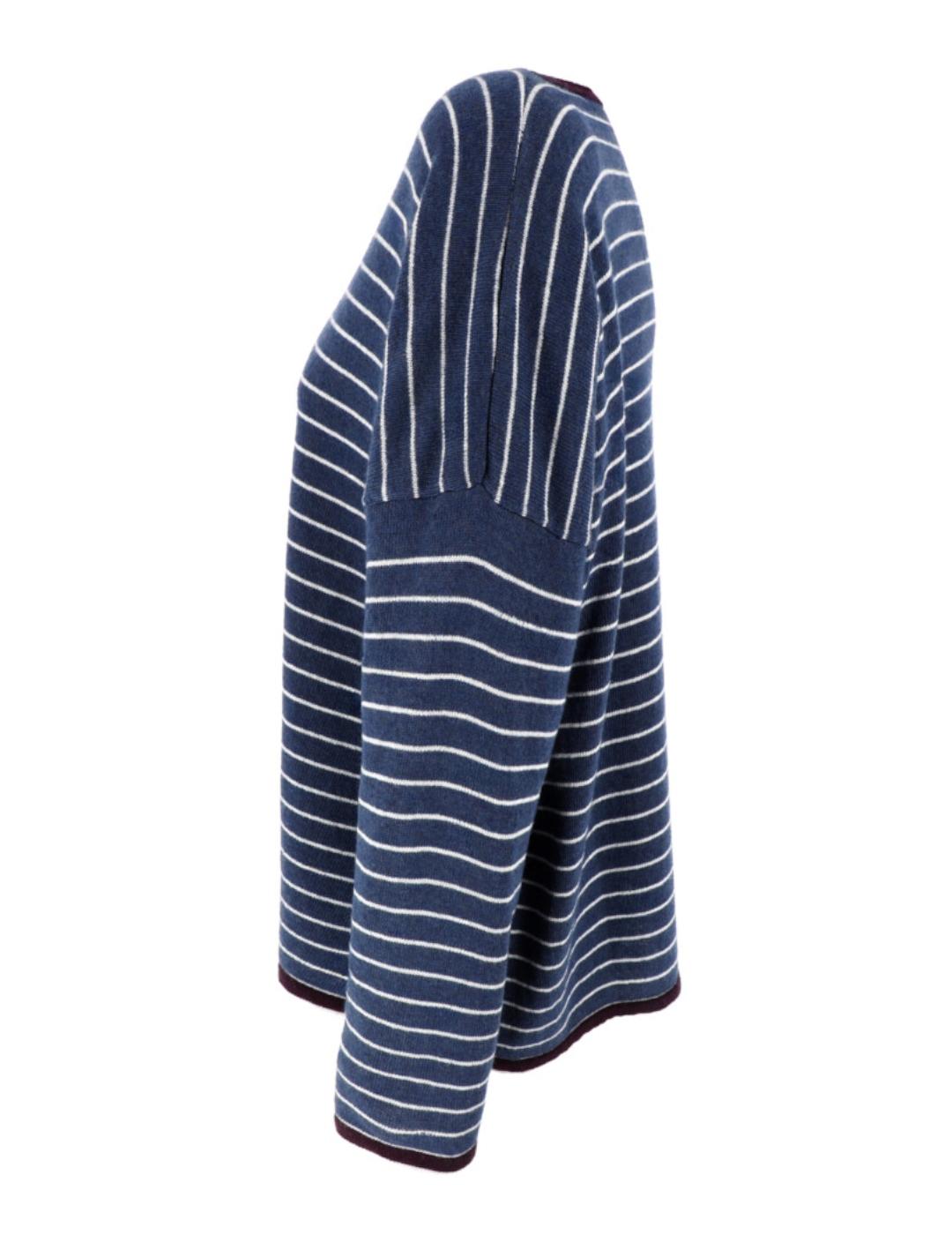 Jersey Karakorum Maglia Fleur Azul