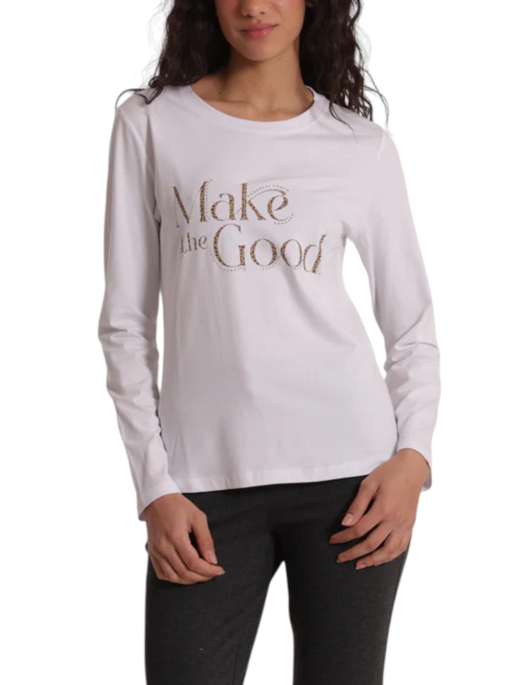 Camiseta Mimi Muà Animal Print Burdeos