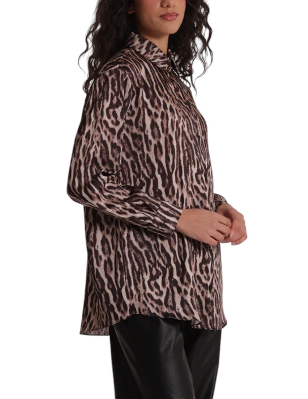 Camisa Mimi Muà Animal Print