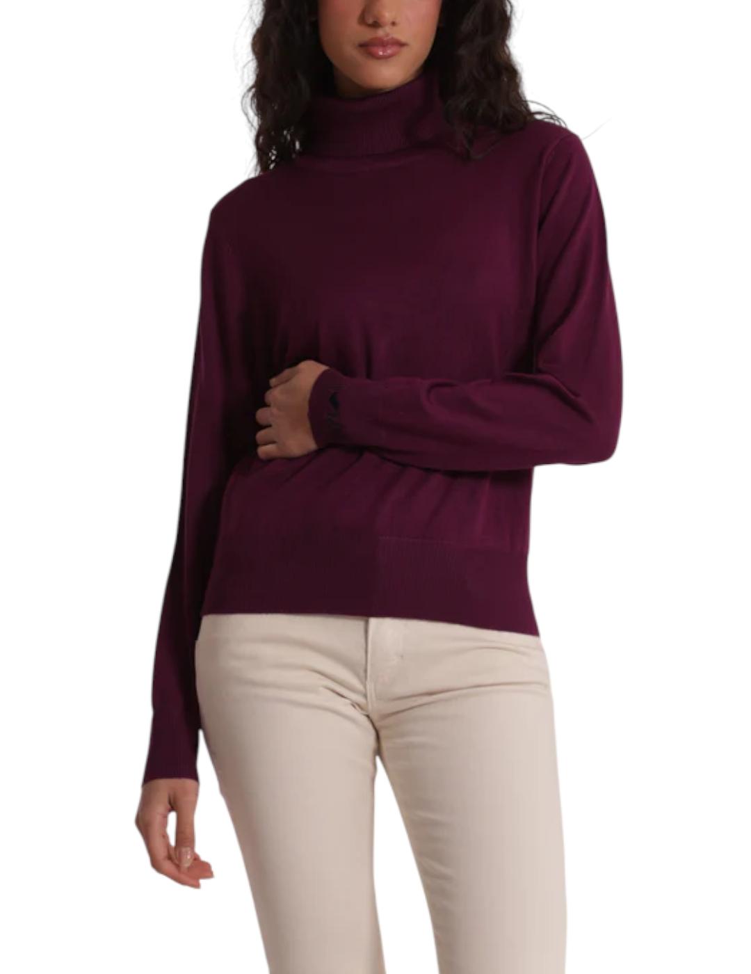 Jersey Mimi Muà Cuello Vuelto Gris