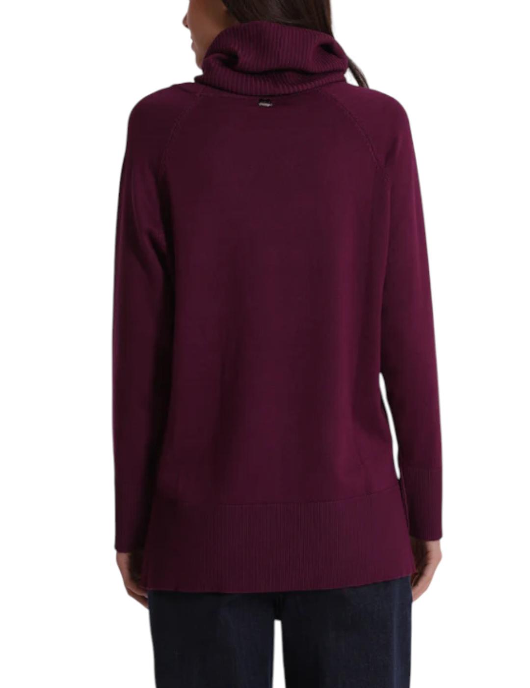 Jersey Mimi Muà Cuello Redondo Morado