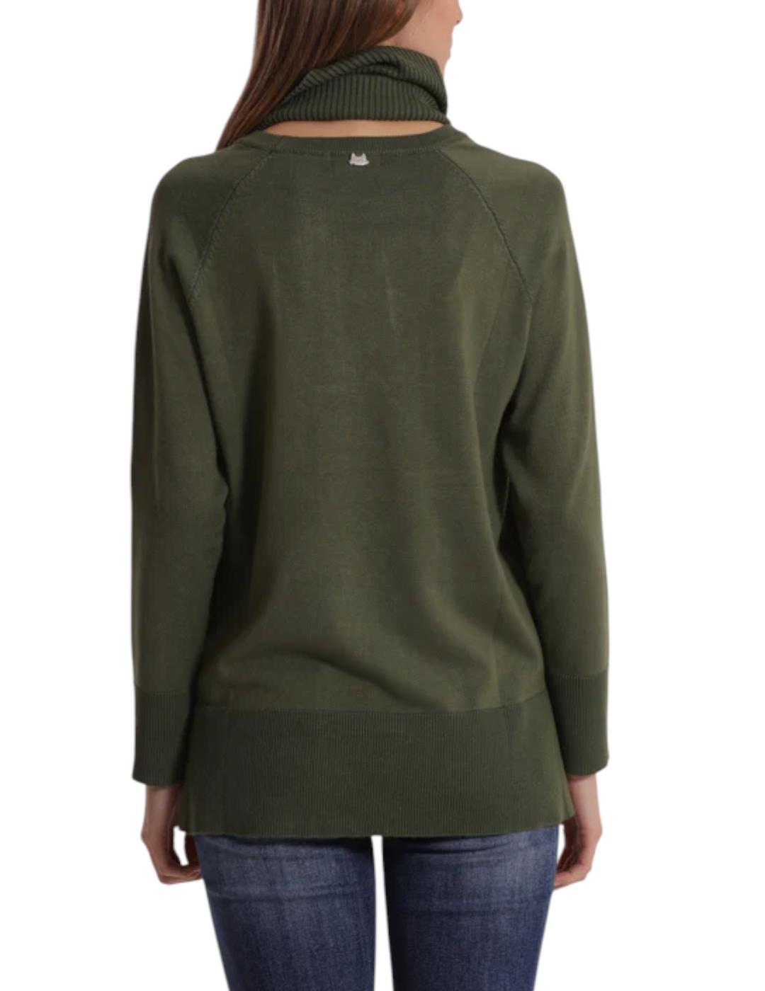 Jersey Mimi Muà Cuello Redondo Verde