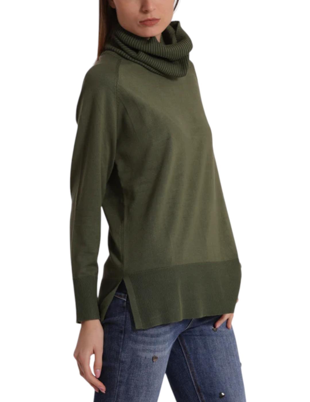 Jersey Mimi Muà Cuello Redondo Verde