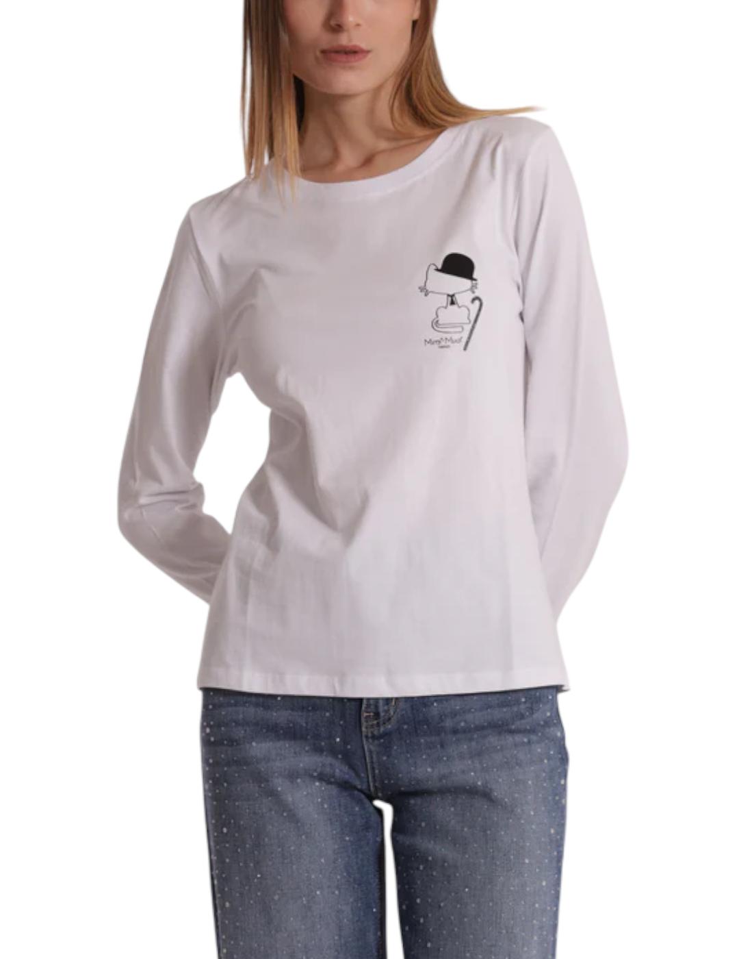Camiseta Mimi Muà Matriosca Blanco