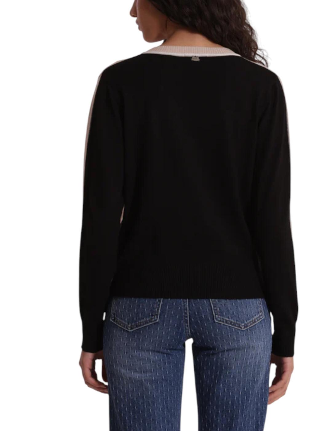 Jersey Mimi-Muà Bicolor Beige