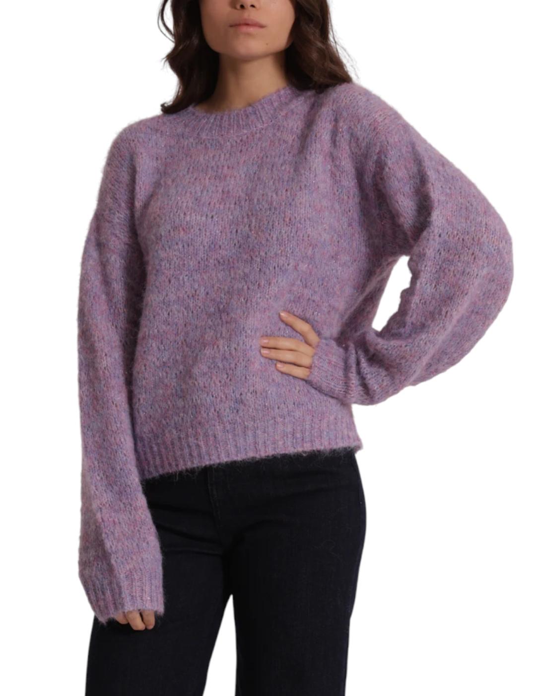 Jersey Mimi-Muà Lùrex Malva