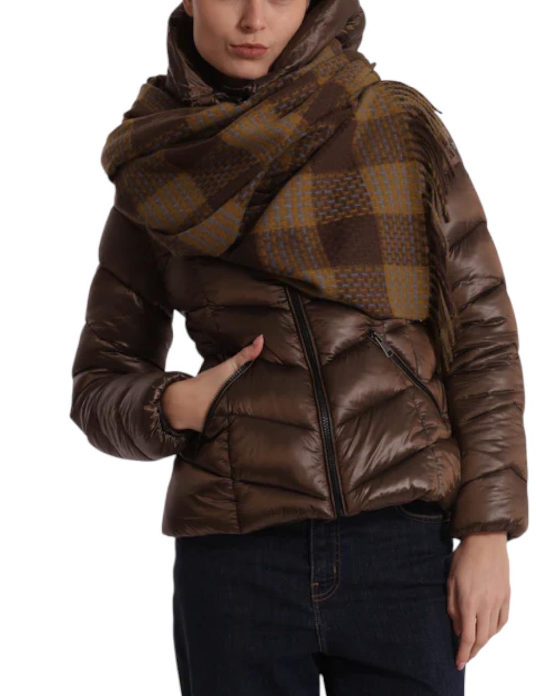 Bufanda Mimi-Muà Cuadros Verde