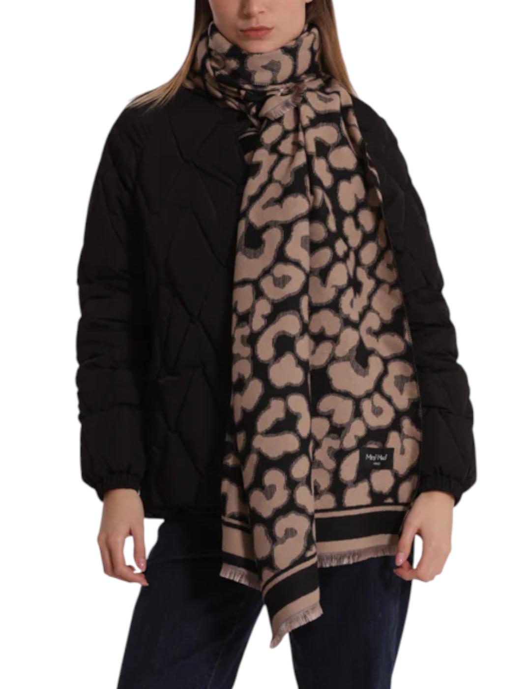 Bufanda Mimi-Muà Leopardo Negro
