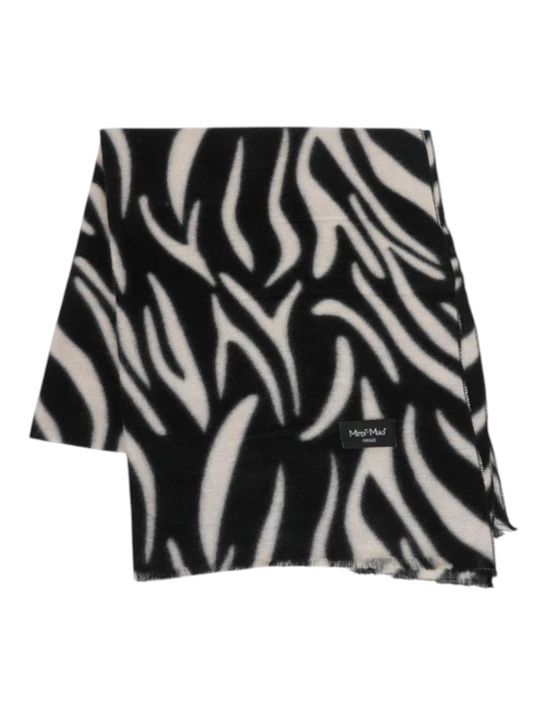 Bufanda Mimi-Muà Cebra Negro