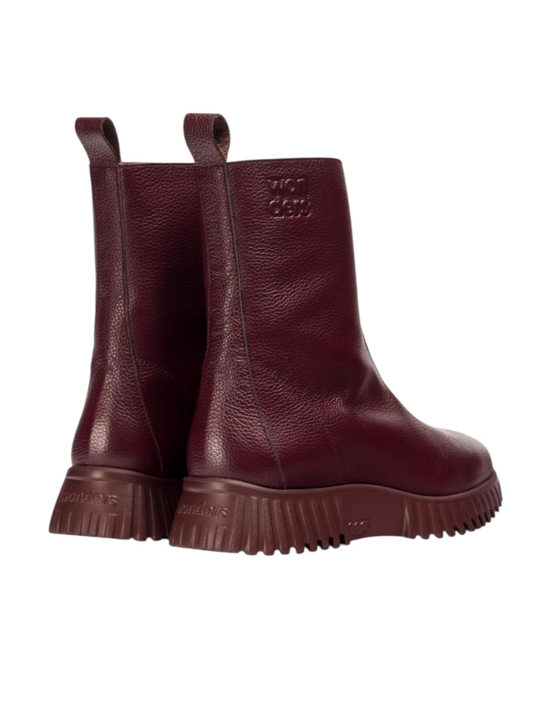 Botín Wonders Flexfly Burdeos