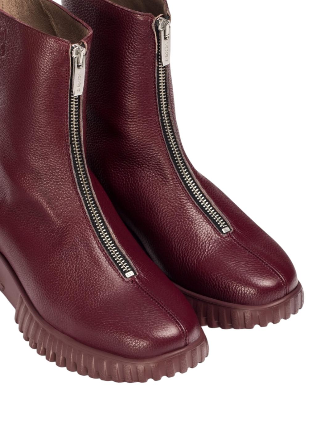 Botín Wonders Flexfly Burdeos