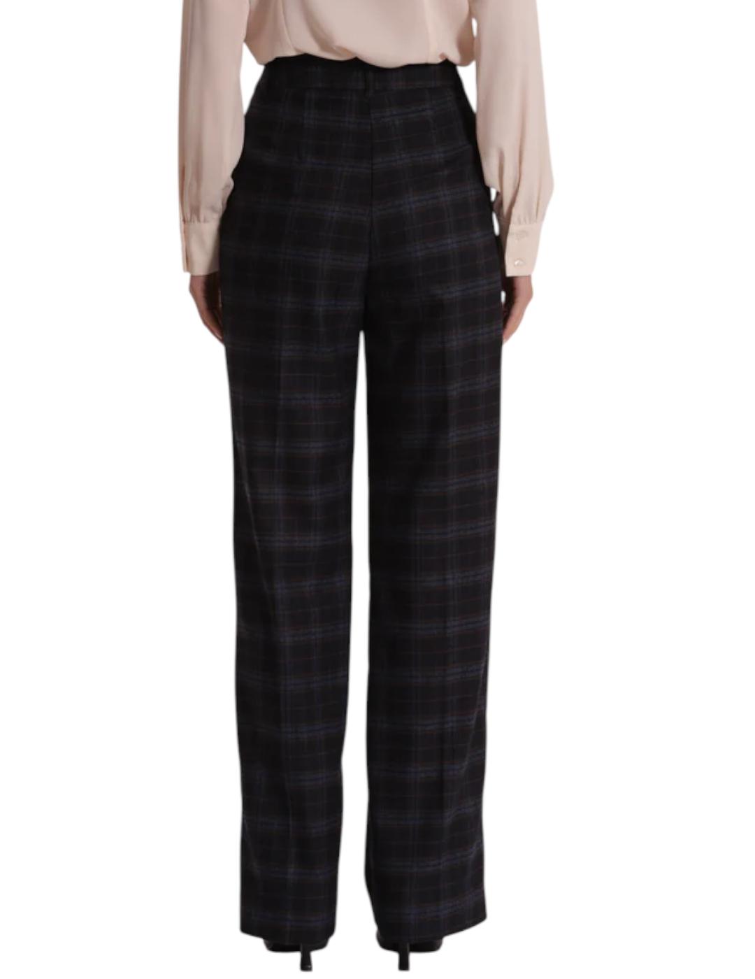 Pantalón Mimi-Muà Cuadros Azul