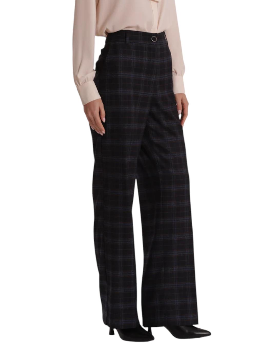 Pantalón Mimi-Muà Cuadros Azul