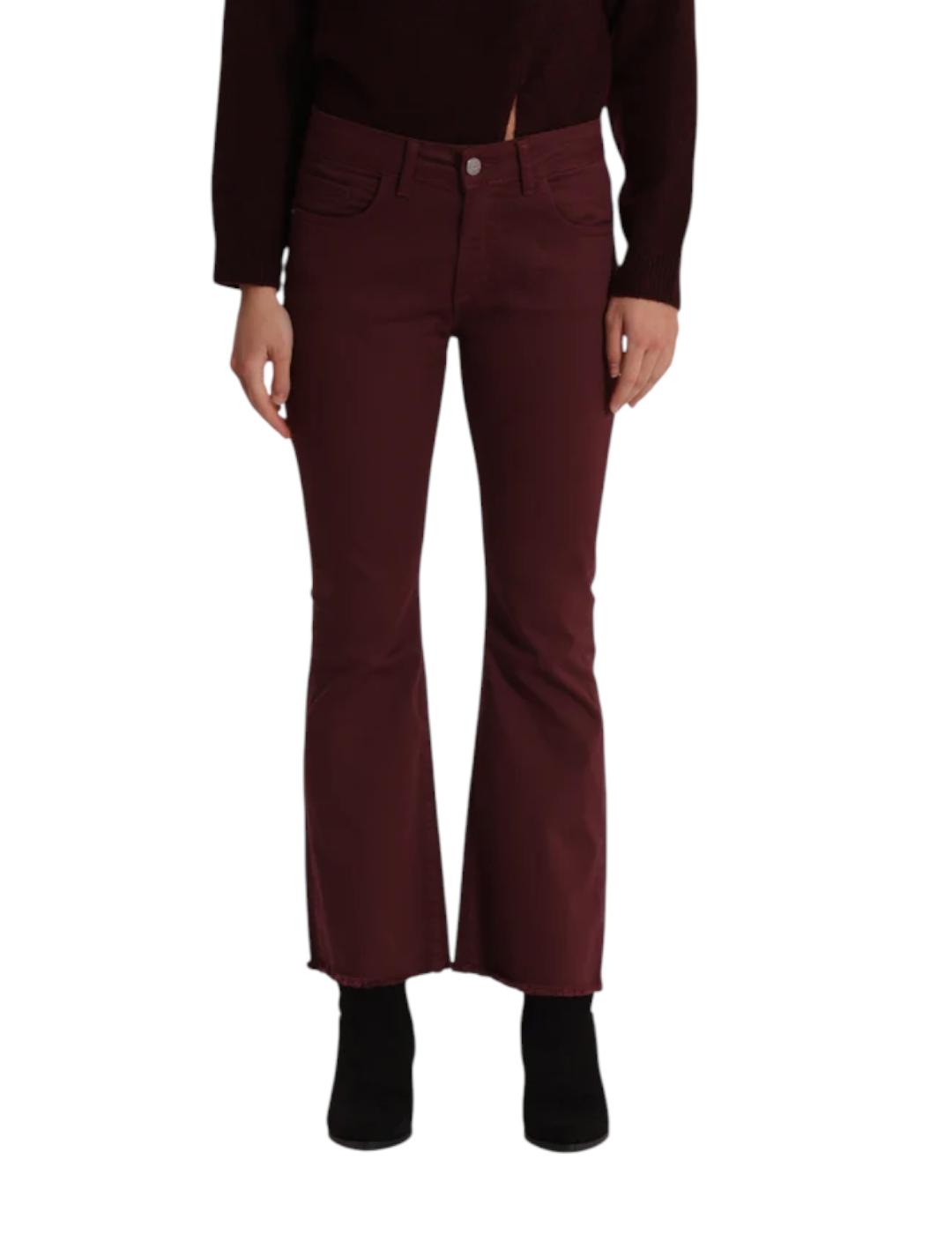 Pantalón Mimi-Muà Flare Burdeos