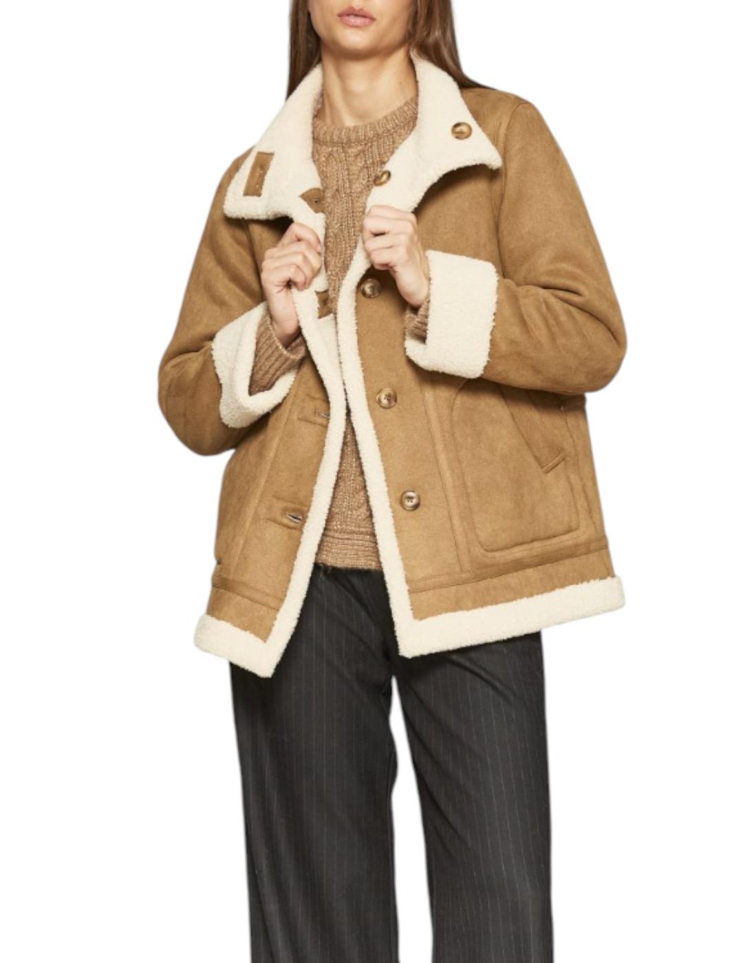 Chaquetón VAN-DOS Doble Faz Reversible Camel