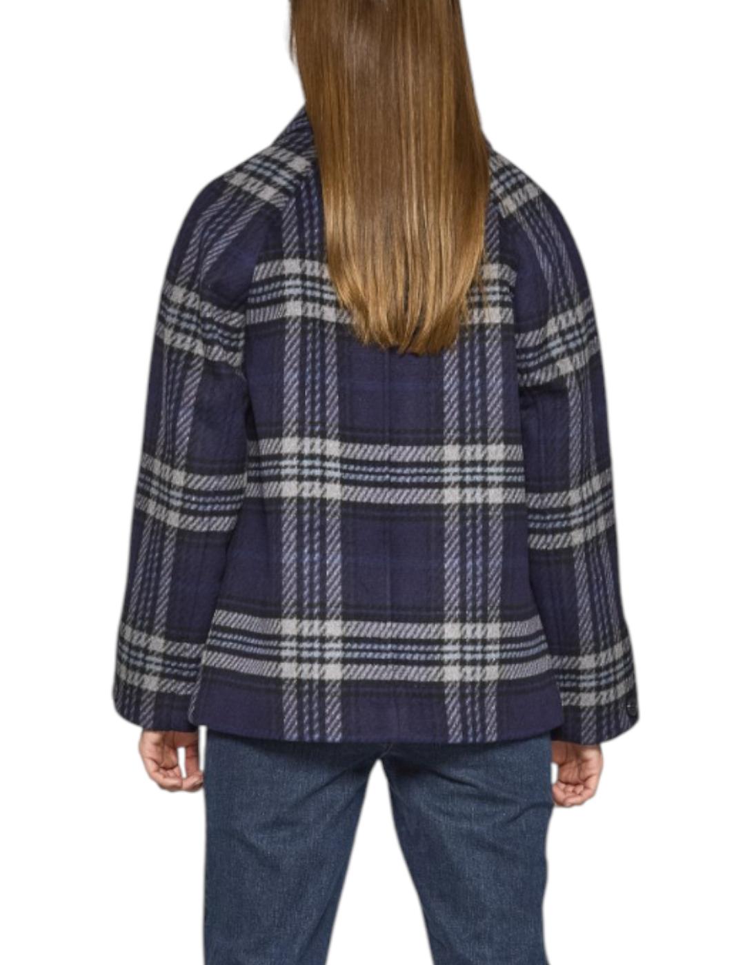 Chaquetón VAN-DOS Cuadros Marino