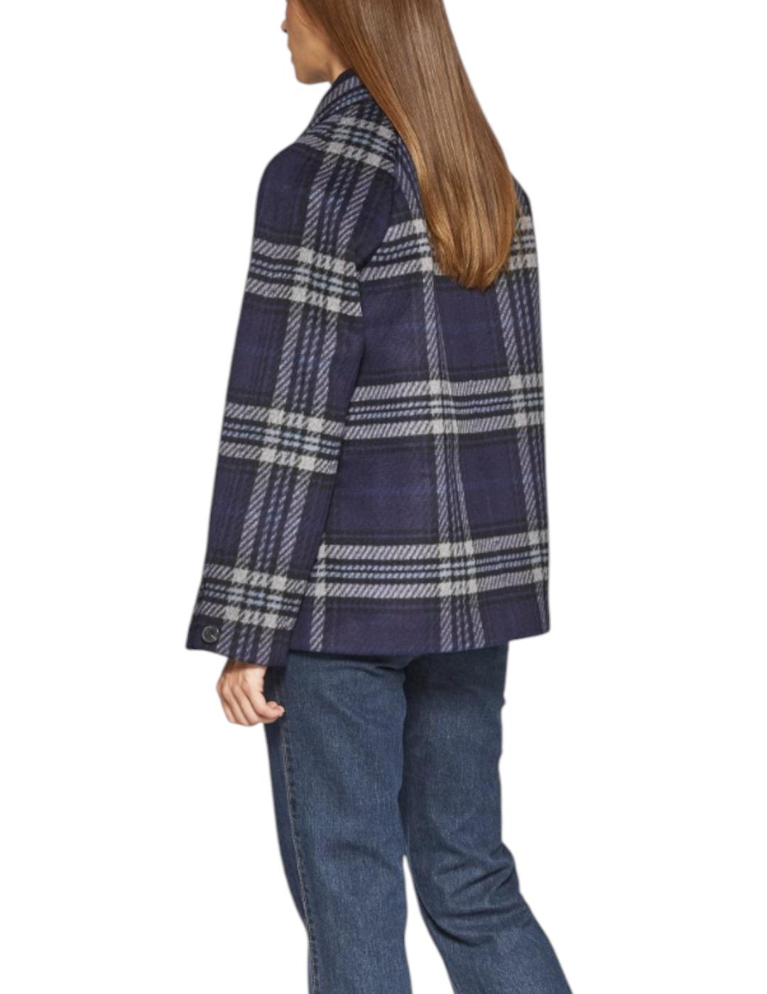 Chaquetón VAN-DOS Cuadros Marino