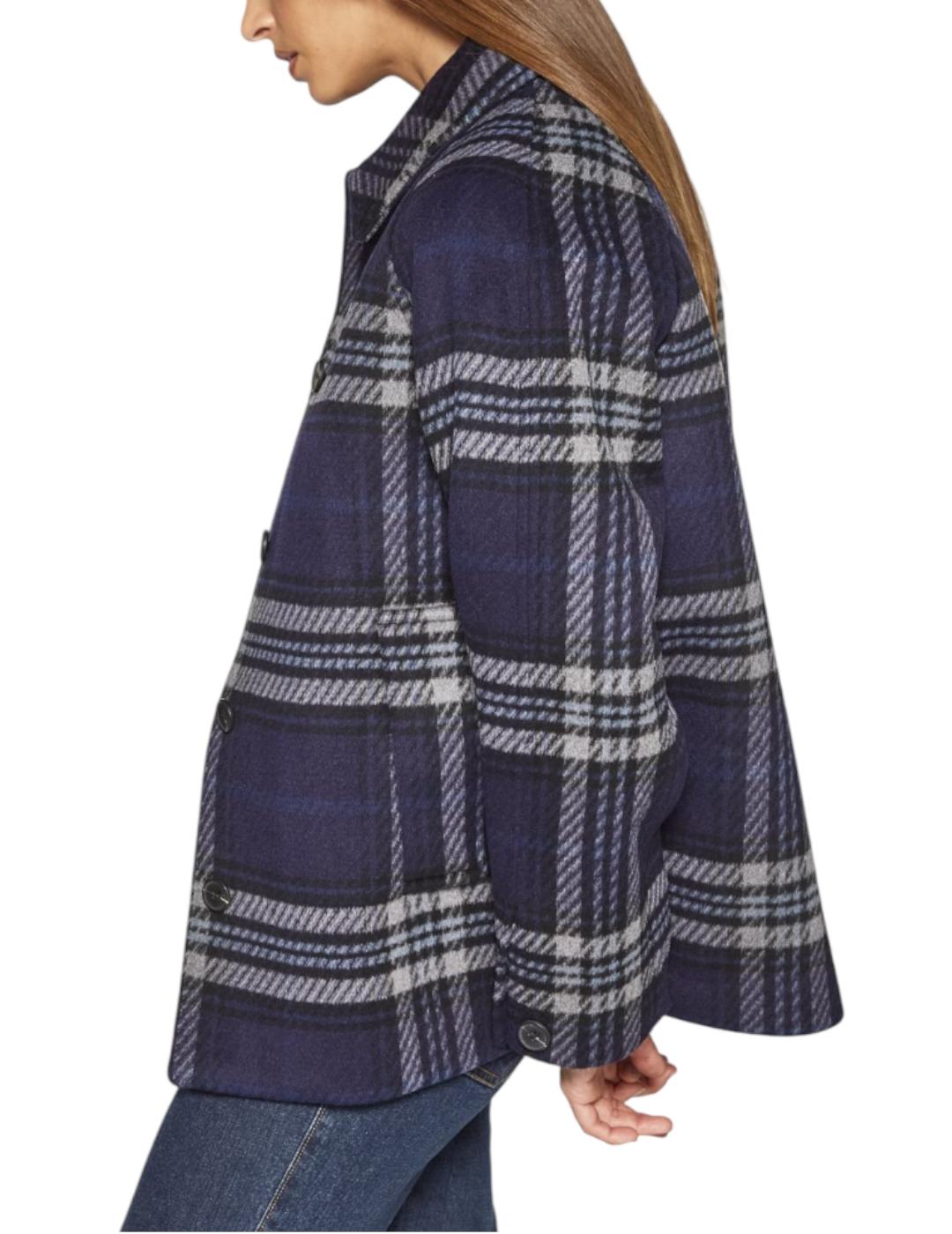 Chaquetón VAN-DOS Cuadros Marino