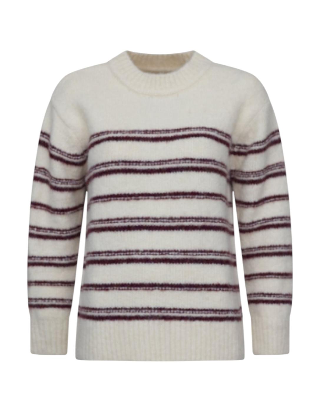 Jersey VAN-DOS Combinado Burdeos