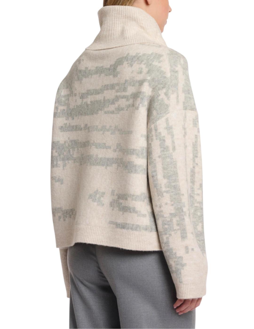 Jersey Rino&Pelle Estampado Crudo