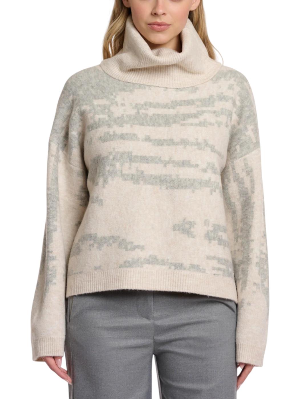 Jersey Rino&Pelle Estampado Crudo