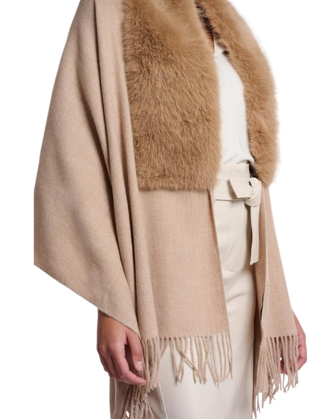 Bufanda Rino&Pelle Pelo Beige