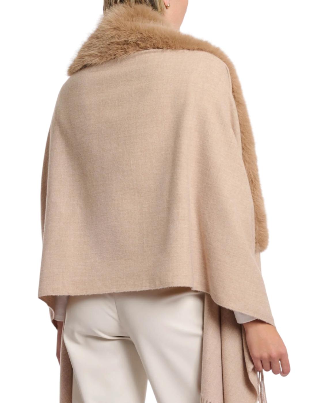 Bufanda Rino&Pelle Pelo Beige