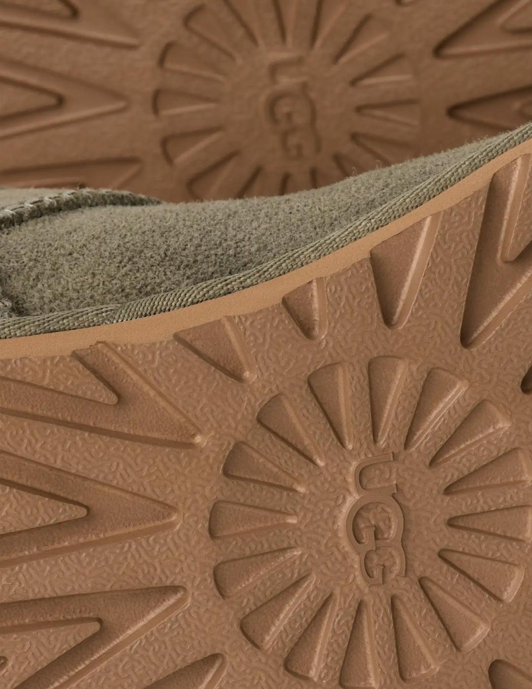 Botín Ugg Classic Ultra Mini Moss Green