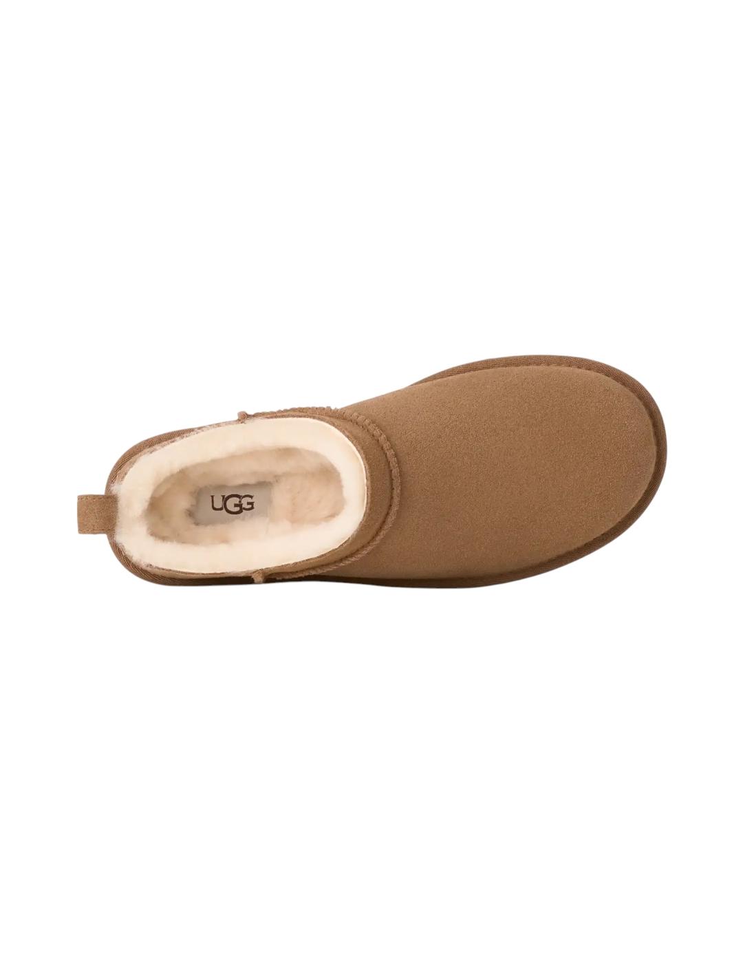 Botín Ugg Classic Micro Chesnut