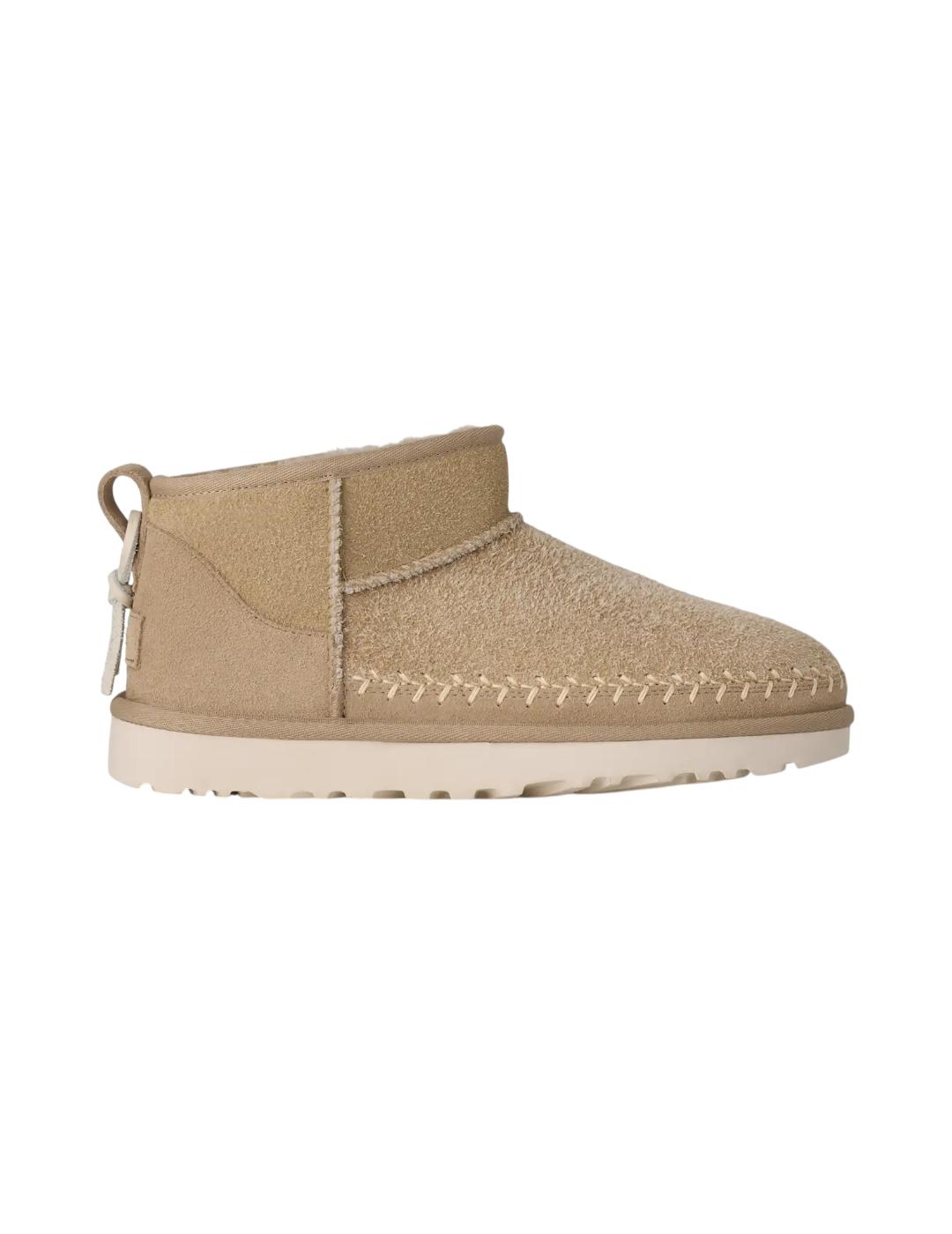 Botín Ugg Classic Ultra Mini Biarritz Mustard Seed