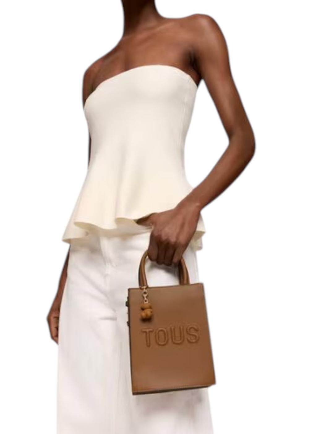 Mini Bolso Tous Pop Brenda Camel