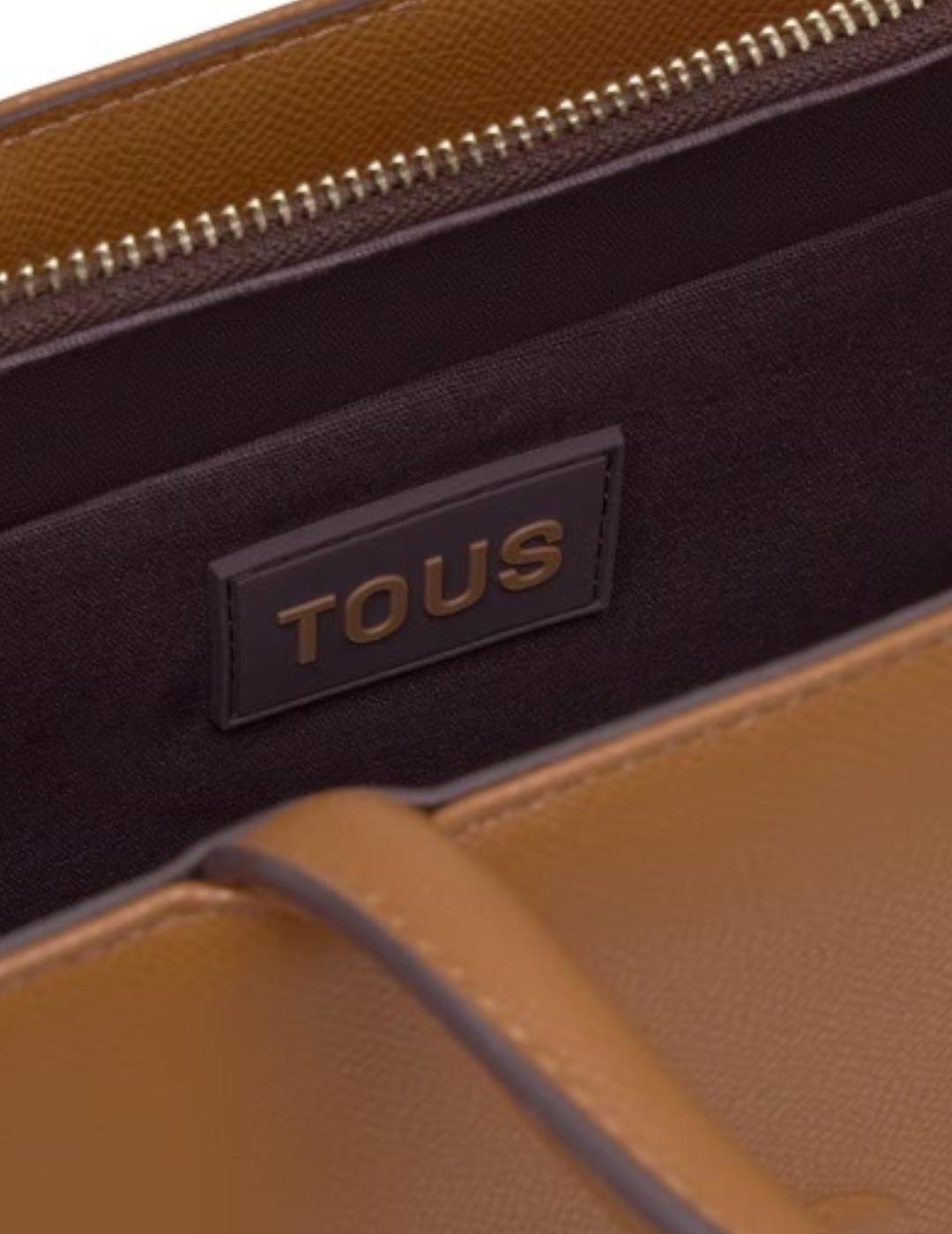 Shopper Tous Mediano Amaya Brenda Camel