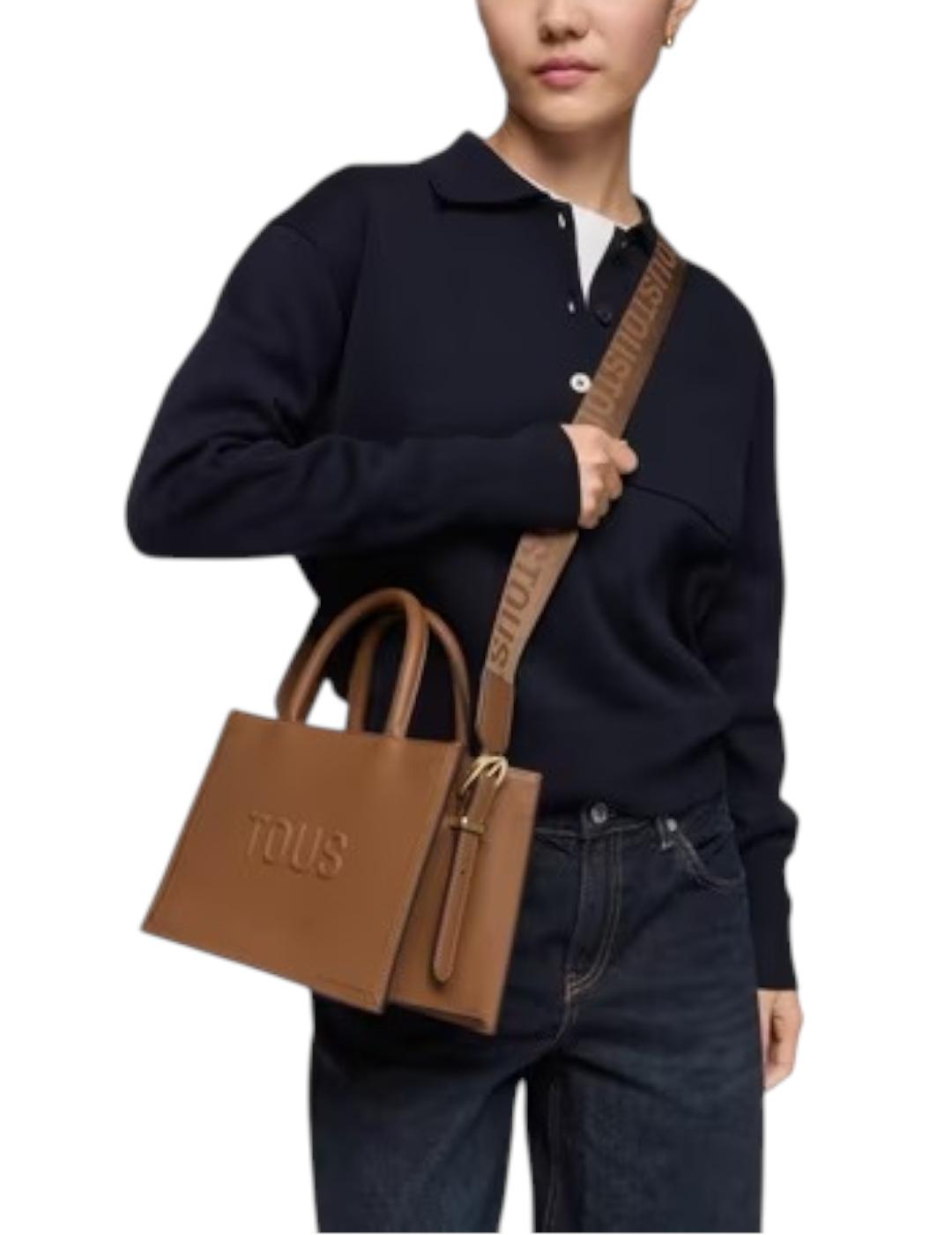 Shopper Tous Mediano Amaya Brenda Camel