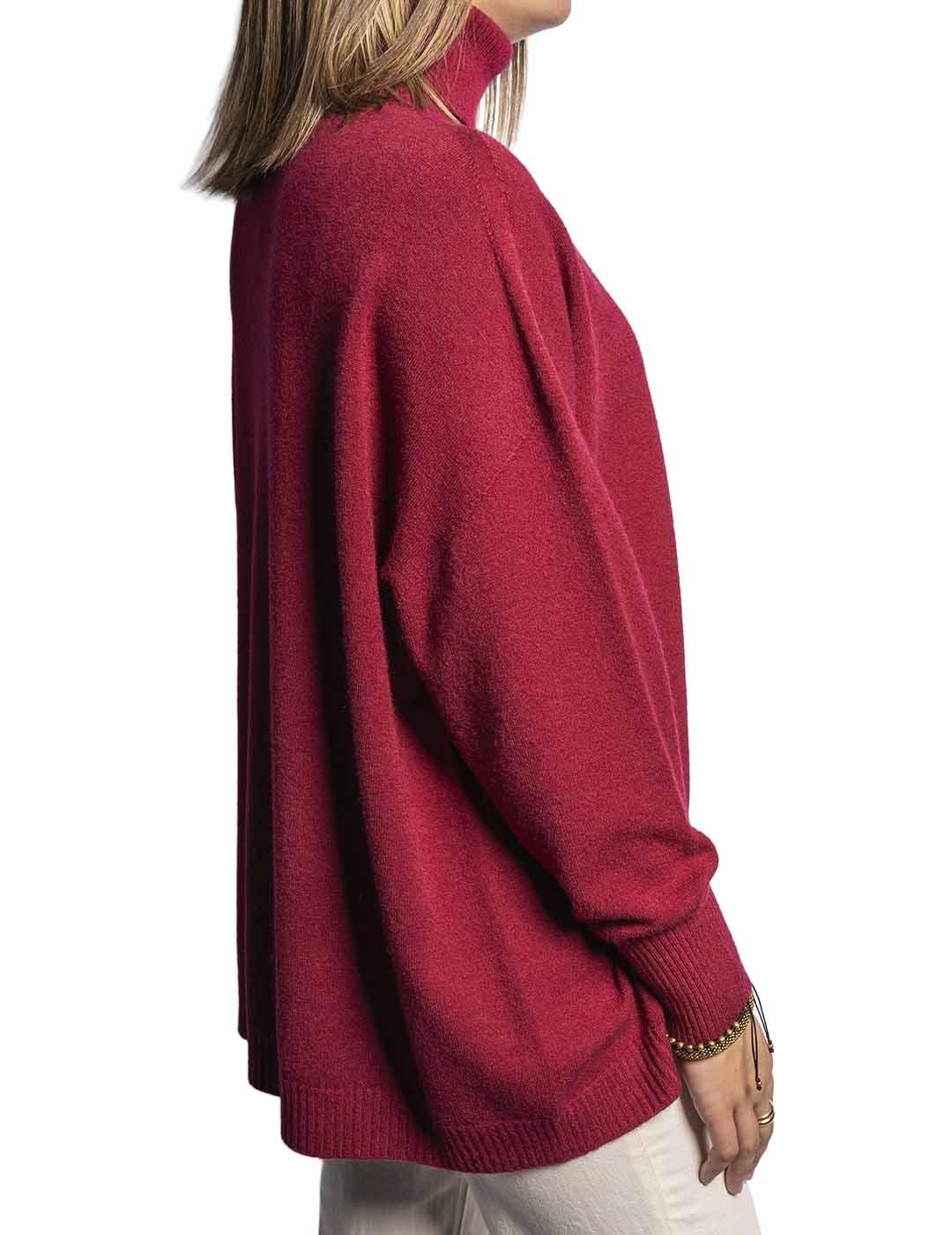 Jersey Carta Libera Cisne Over Burdeos