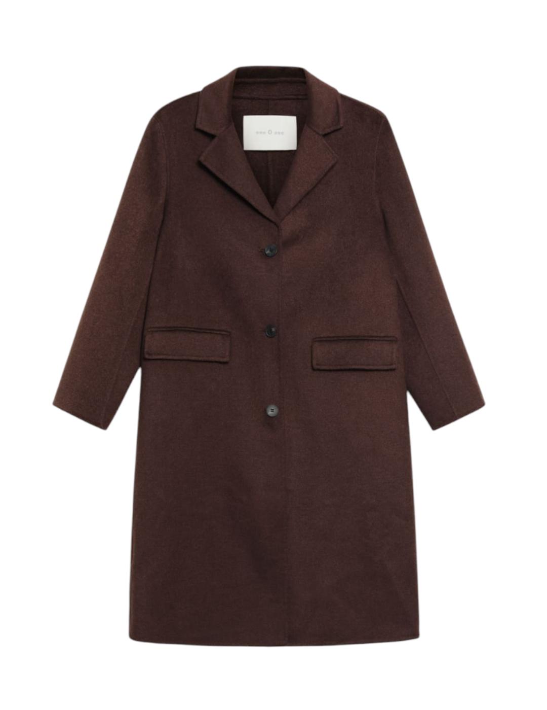 Abrigo ese O ese Sofia Marrón