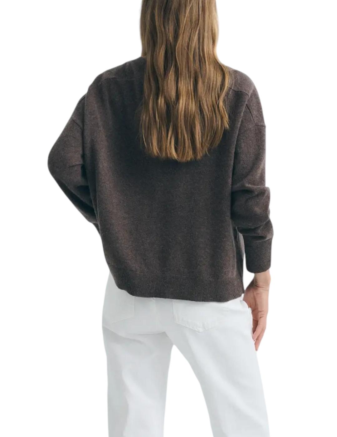 Chaqueta ese O ese Cocoon Marrón