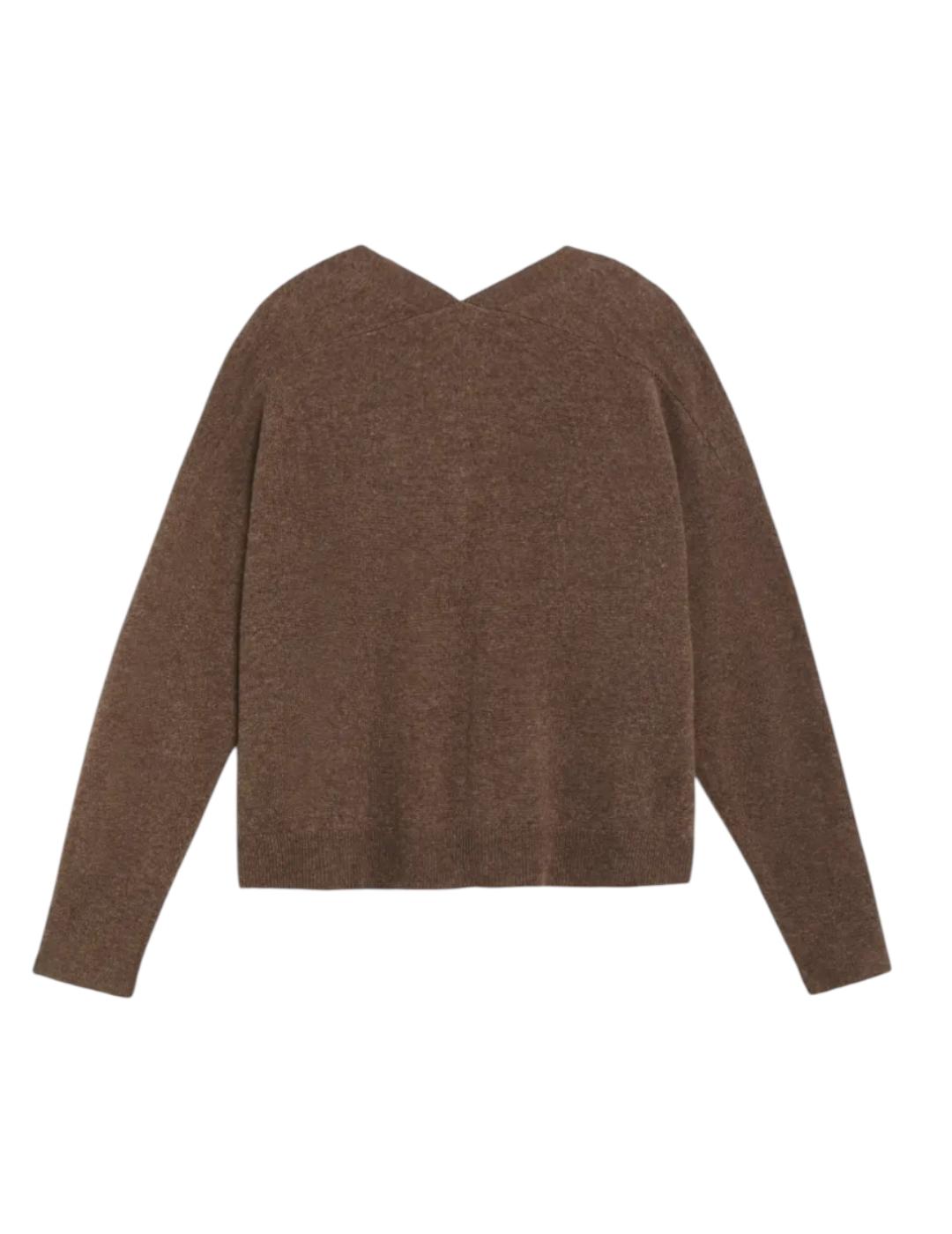 Chaqueta ese O ese Cocoon Marrón