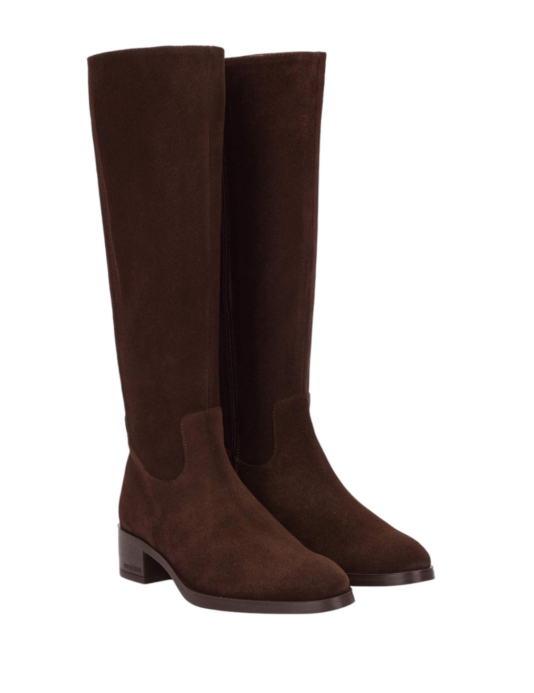 Bota Wonders Bonjour Marrón