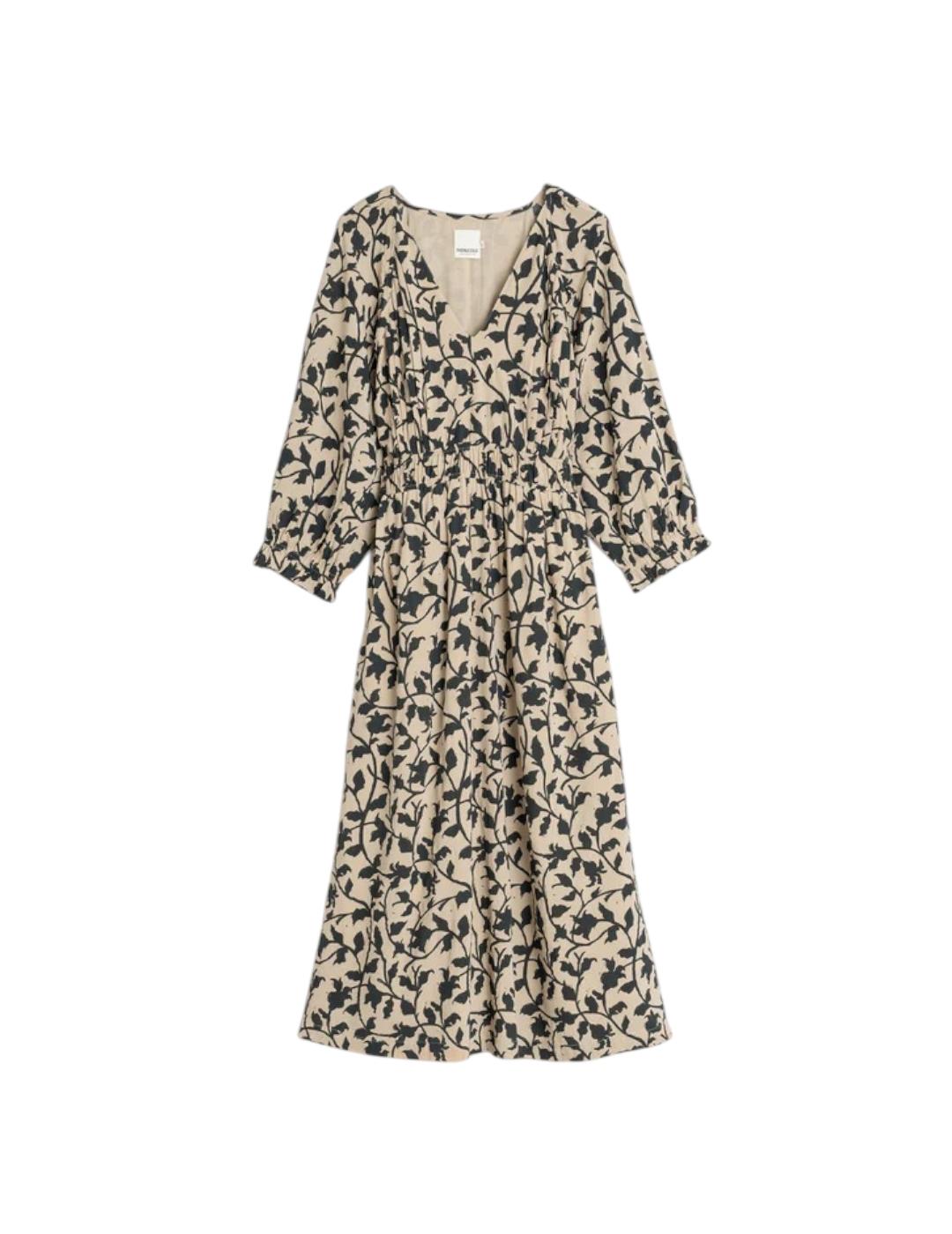 Vestido Indi&cold Midi Beige