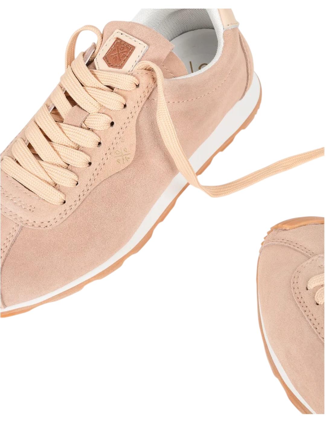 Zapatilla Popa Kira Serraje Rosa