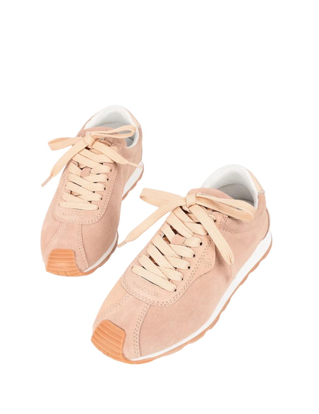 Zapatilla Popa Kira Serraje Rosa