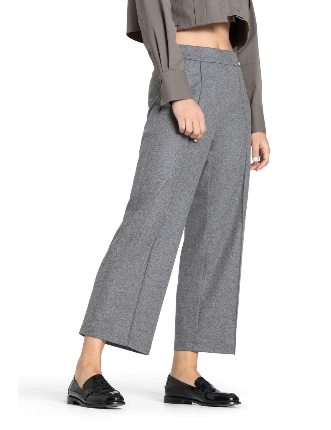 Pantalón Cambio Lana Cameron Gris