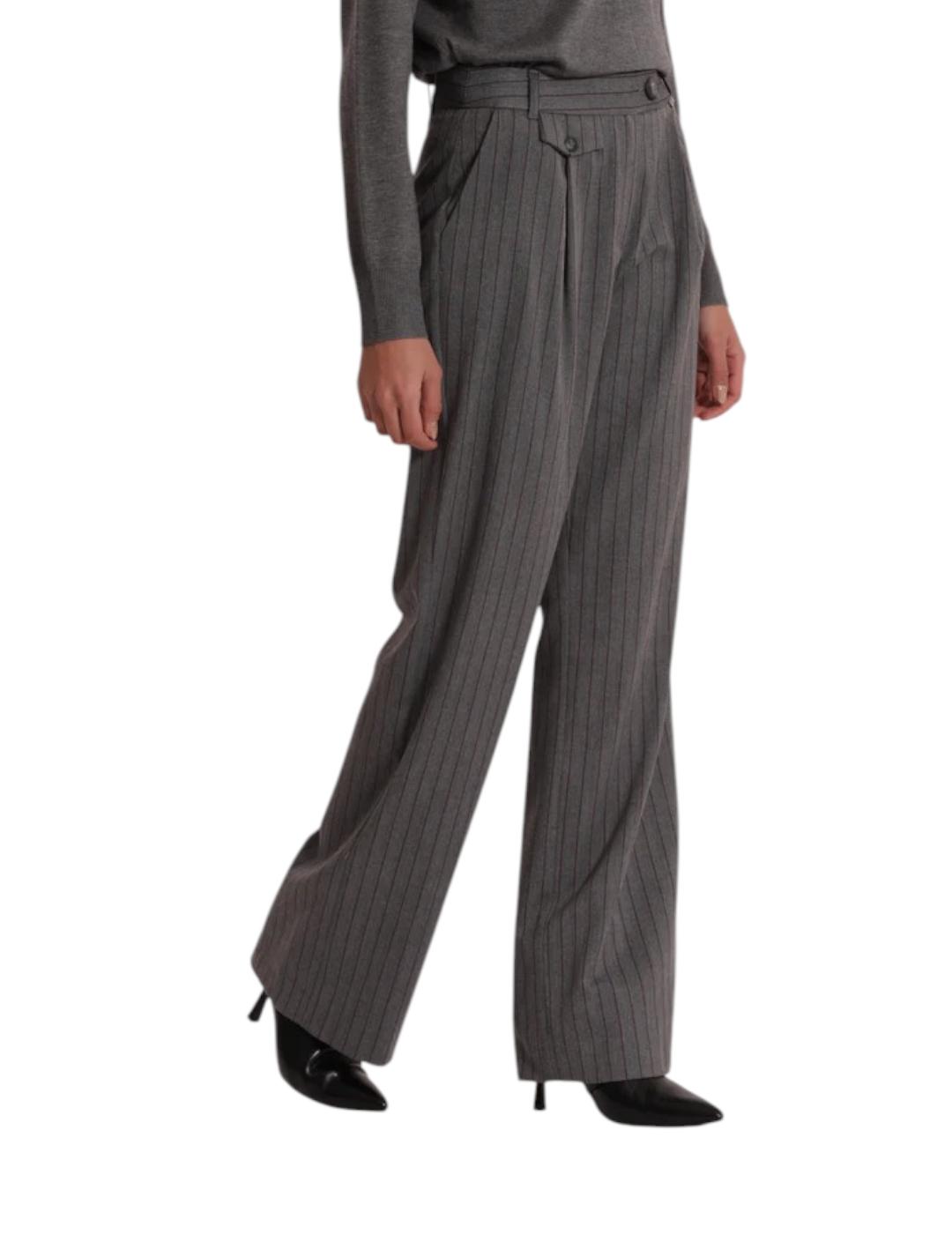 Pantalón Mimi-Muà Rayas Gris