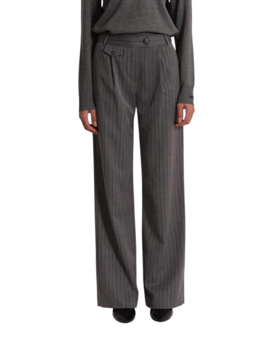 Pantalón Mimi-Muà Rayas Gris