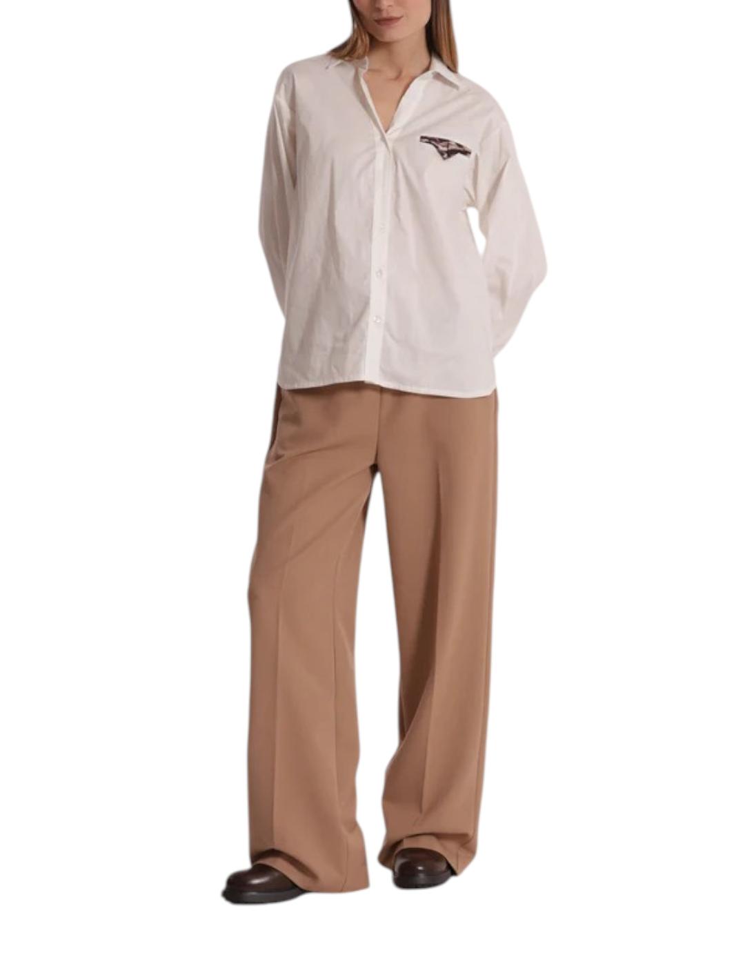 Pantalón Mimi-Muà Jogger Palazzo Camel