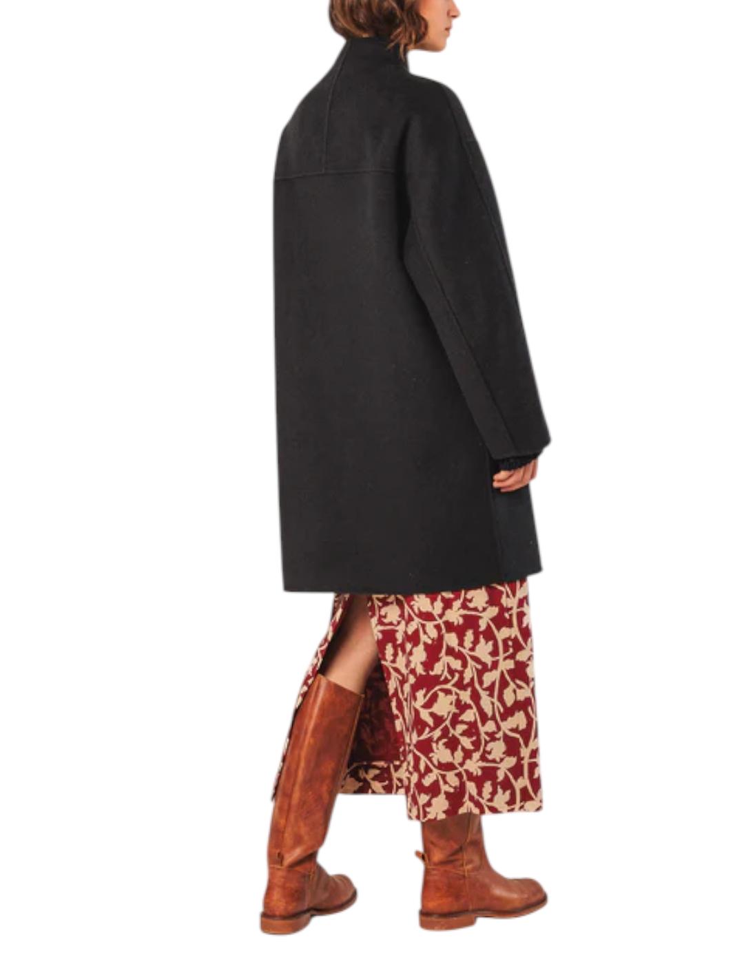 Abrigo Indi&cold Corto Asimétrico Marino