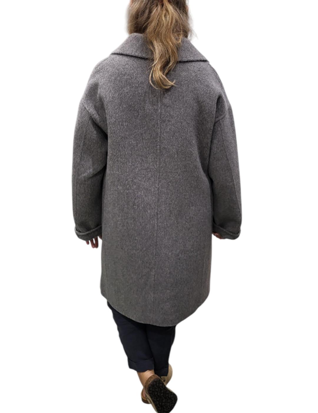 Abrigo Hox Corto Gris